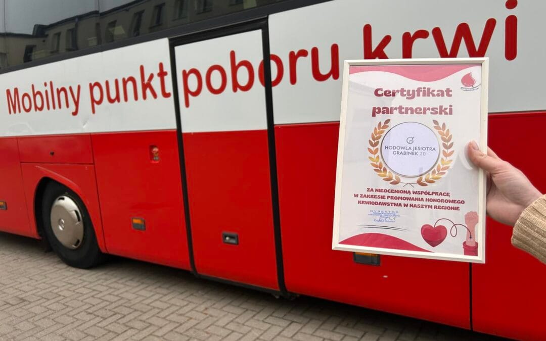 Hodowla Jesiotra Grabinek 20 – razem pomagamy potrzebującym