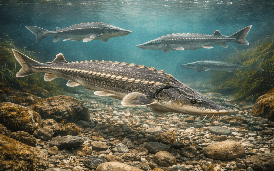 Jesiotr jest nazywany „żywą skamieniałością”