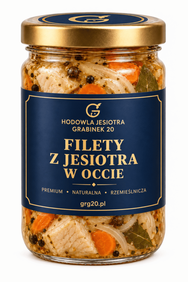 Filety z Jesiotra w Occie