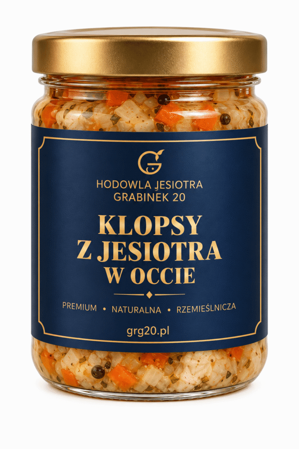 Klopsy z Jesiotra w Occie