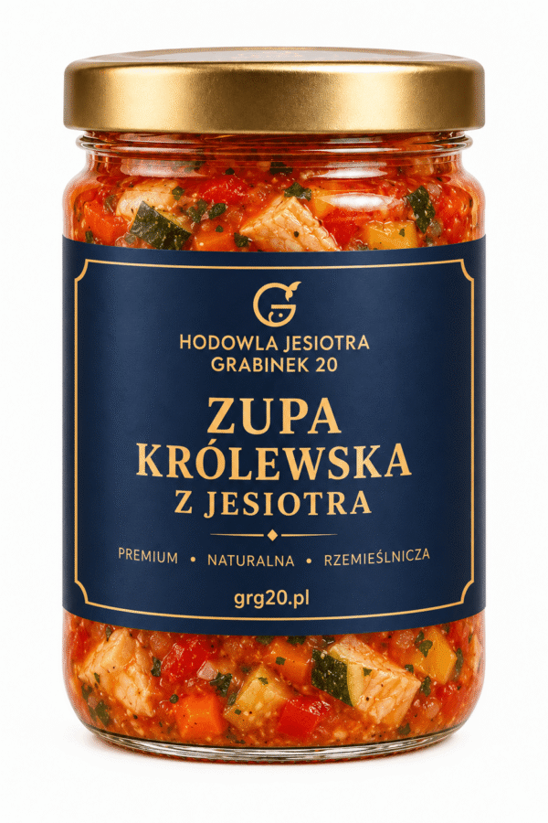 Zupa Królewska z Jesiotra