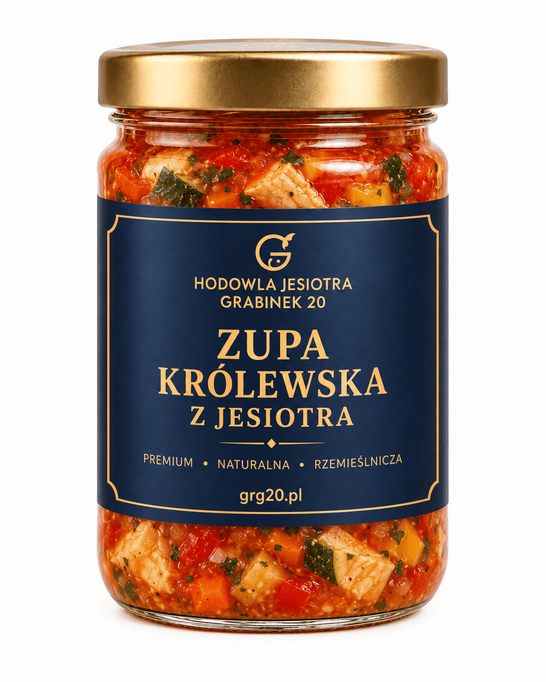 Zupa Królewska z Jesiotra